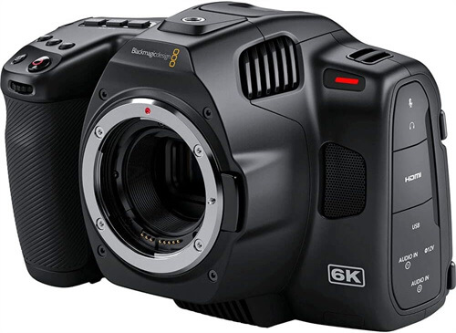 best camera for vlogging blackmagic pocket cinema camera 6k pro